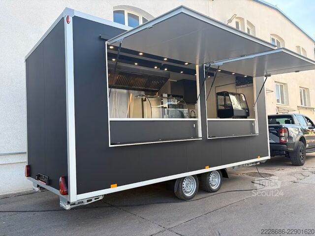  Imbissanhänger, Imbisswagen, Grillwagen ideal für Imbissbetriebe, Catering, ,,,