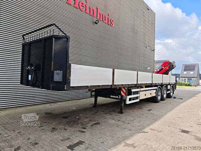 Lasteplattform Konar JG10 HMF 1820-K5 , Works on stationary engine.