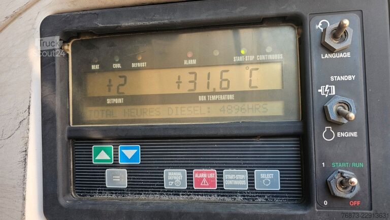 Šaldytuvas puspriekabė LAMBERET SR2 CARRIER VECTOR 1550 4896HRS BPW