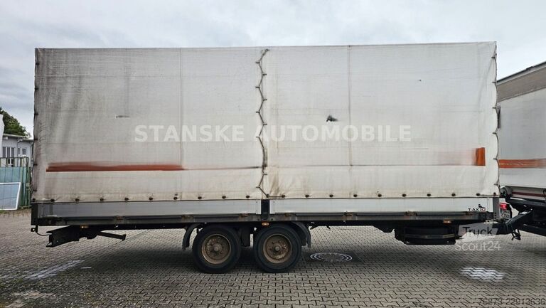Открытый прицеп с тентом  TAXO ECO RACER 110 11.9 To. TANDEM BORDWAND
