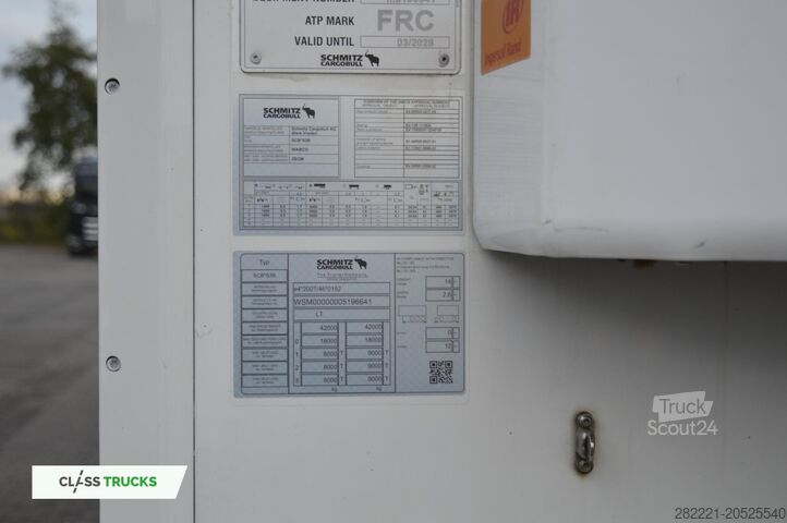 Kühlsattelauflieger SCHMITZ CARGOBULL SKO D-Deck FP 45 ThermoKing SLXi 300 LA