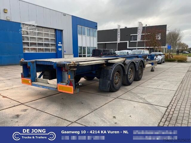 Konteyner taşımacılığı Van Hool 3B0079 / Container chassis / SAF + Disc