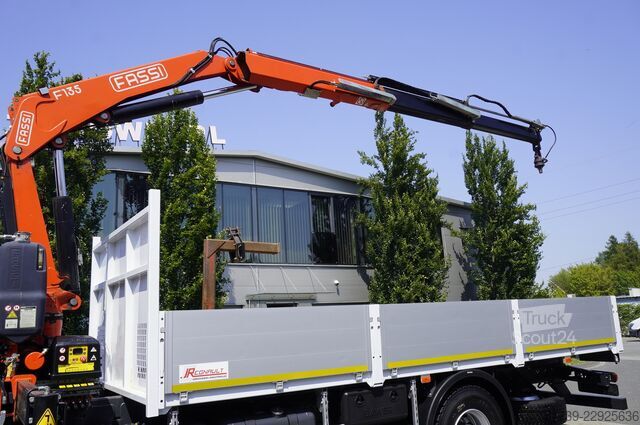 Platformă cu macara Mercedes-Benz Arocs 1827 4x2 / 70 tho km!!! / Fassi
