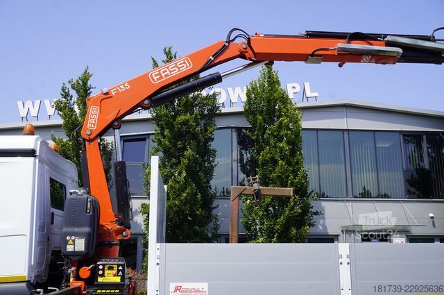 Platformă cu macara Mercedes-Benz Arocs 1827 4x2 / 70 tho km!!! / Fassi