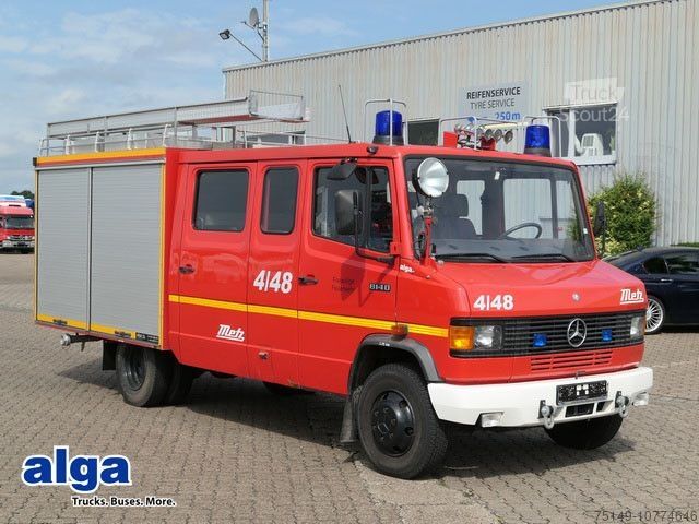 Mercedes-Benz 814 D/Feuerwehr/Metz/Wassertank/Pumpe