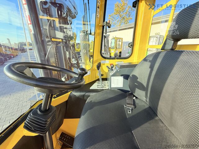 Dört yönlü forklift Combilift C3000 GAS TRIPLEX 4900 FREE LIFT CABIN