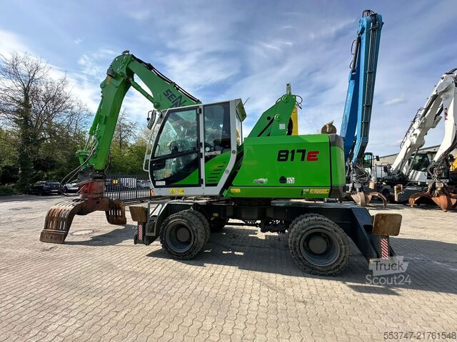 Manuseador de material Sennebogen 817 E / SW Lehnhoff / AC