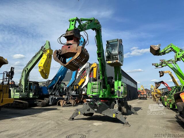 Manuseador de material Sennebogen 817 E / SW Lehnhoff / AC