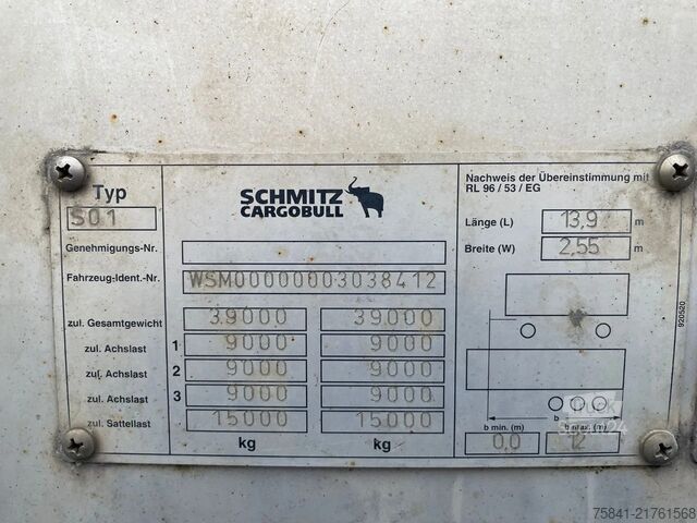 Ladepritsche Schmitz Cargobull S01
