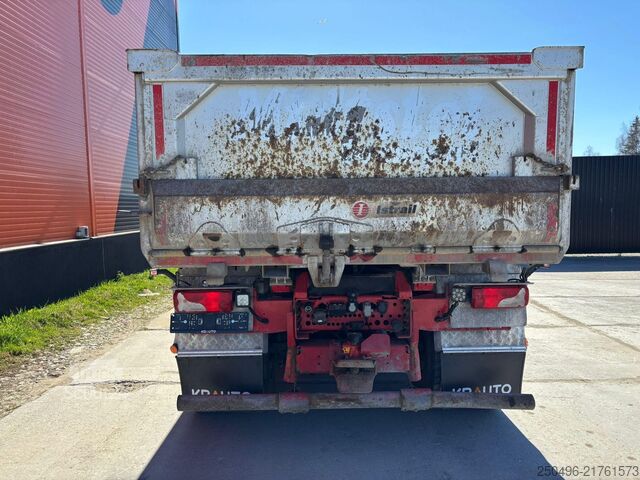 Savivartis Scania R 520 8x4 RETARDER / FULL STEEL / BOX L=5582 mm