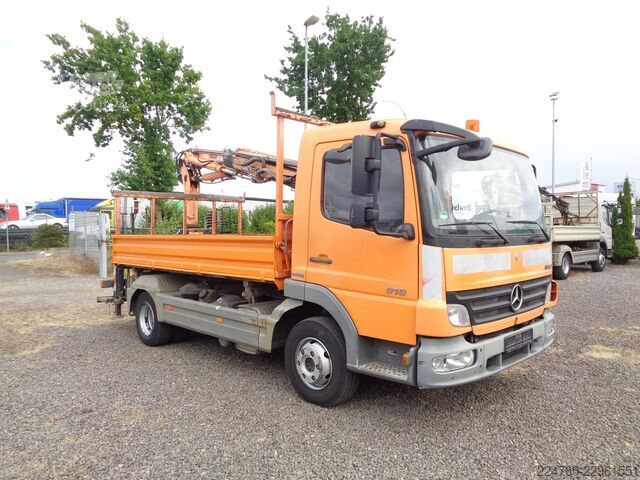Sklápač Mercedes-Benz 918 / 818 Atego Kipper Kran Greifer Funk
