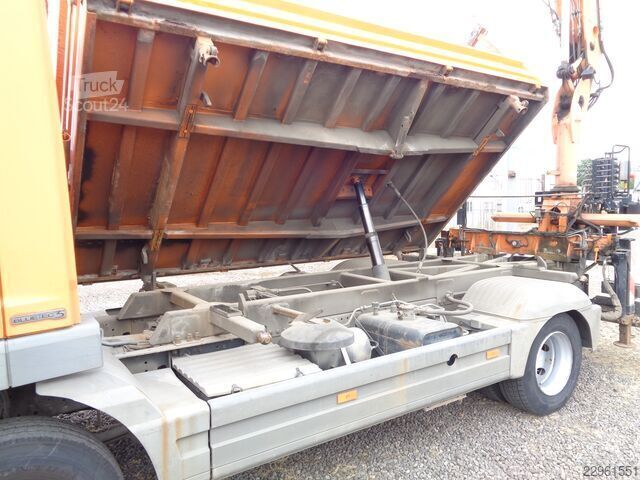 Sklápač Mercedes-Benz 918 / 818 Atego Kipper Kran Greifer Funk