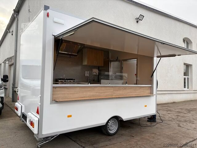 Przyczepa handlowa Grillwagen,kurze Lieferzeit FINANZIERUNG, LEASING MÖGLICH