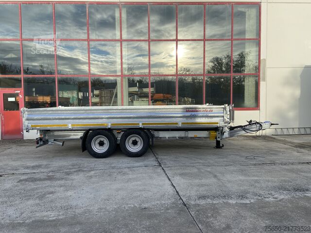 Ανατρεπόμενο ρυμουλκούμενο Möslein TTD 11 Breite Reifen  5,70 lang  Kipper Tieflader, Breite Reifen, 5,70 m lang-- Neufahrzeug --