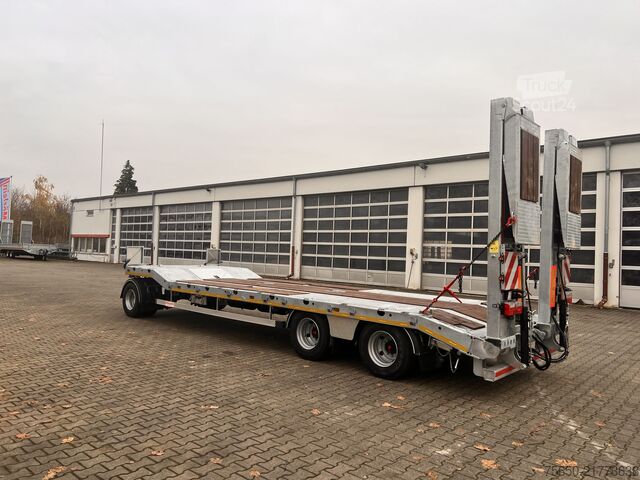 Dieplader oplegger Möslein T 3-6,60 VB 2t  3 Achs Tieflader, Luftgefedert