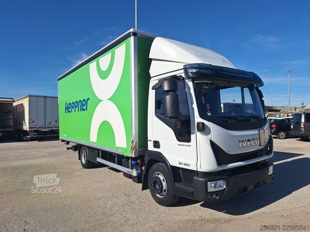 камион с платформа и брезентова конструкция Iveco NEW EUROCARGO ML80E22P EVI_E E6 MY2015