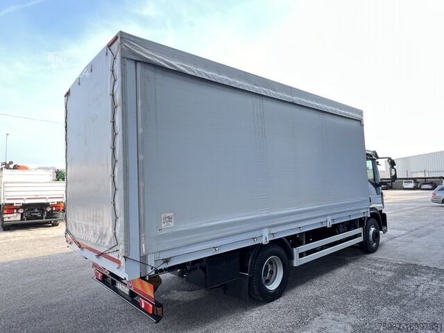 φορτηγό πλατφόρμα με μουσαμά Iveco Eurocargo 160-220