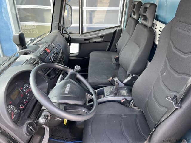 φορτηγό πλατφόρμα με μουσαμά Iveco Eurocargo 160-220