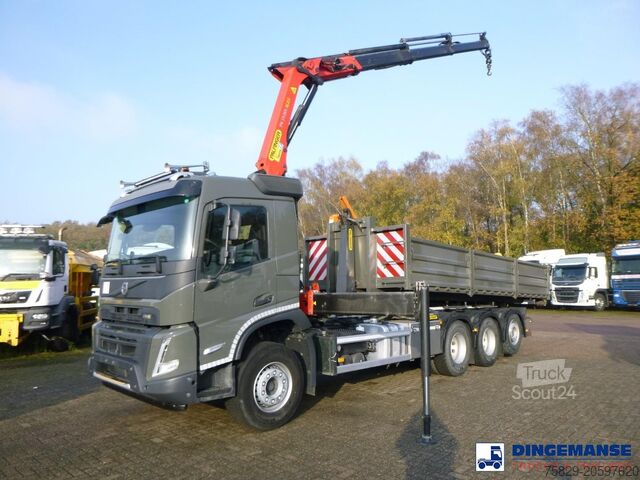 Kraanwagen Volvo FMX 460 8x4 Euro 6 container hook + Palfinger P...