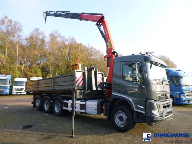 Kraanwagen Volvo FMX 460 8x4 Euro 6 container hook + Palfinger P...
