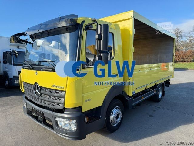 Camion bâché MERCEDES-BENZ ATEGO 818 L Getränke-FZG 4,40 m*AHK*Diff-Sperre