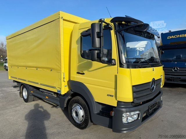 Camion bâché MERCEDES-BENZ ATEGO 818 L Getränke-FZG 4,40 m*AHK*Diff-Sperre