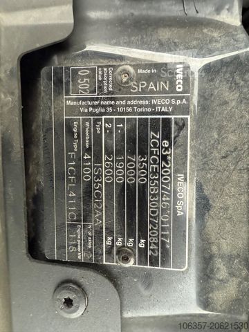 Furgão fechado IVECO Daily 35C16 3,0L Möbelkoffer Euro6 Türen