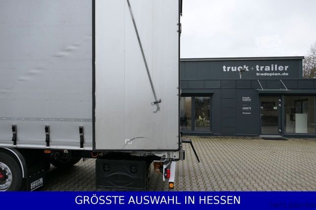 Åben sættevogn med presenning WIELTON Mega Liftachse Getränke Zertifikat ¤289.-mtl.