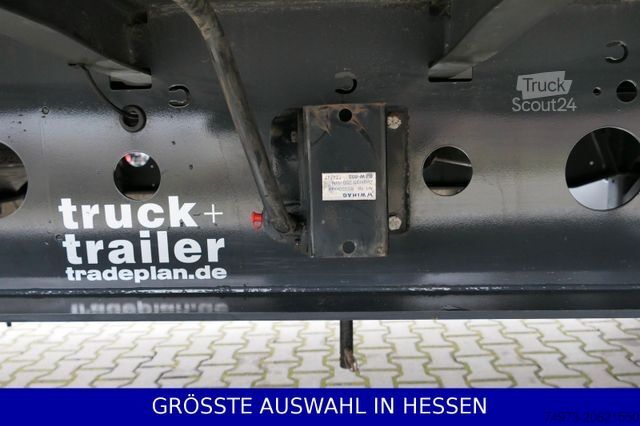 Åben sættevogn med presenning WIELTON Mega Liftachse Getränke Zertifikat ¤289.-mtl.