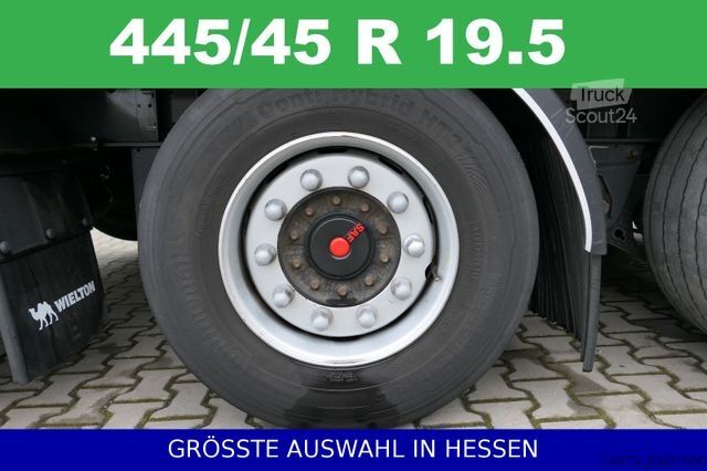 Åben sættevogn med presenning WIELTON Mega Liftachse Getränke Zertifikat ¤289.-mtl.