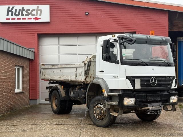 Driezijdige kipper MERCEDES-BENZ MB Axor 1833 AK /4x4/ Allradkipper