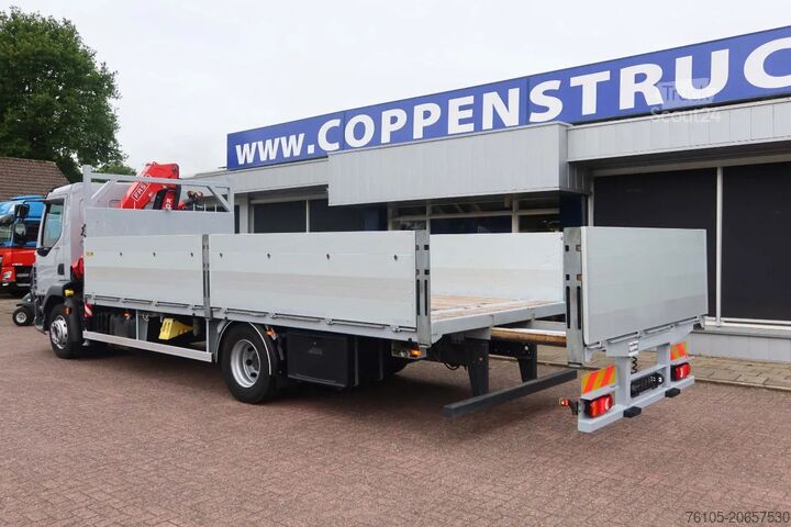 Vrachtwagen met kraan DAF LF 260 Openwagen+ Kraan Fassi F85 B023+ Radio c...
