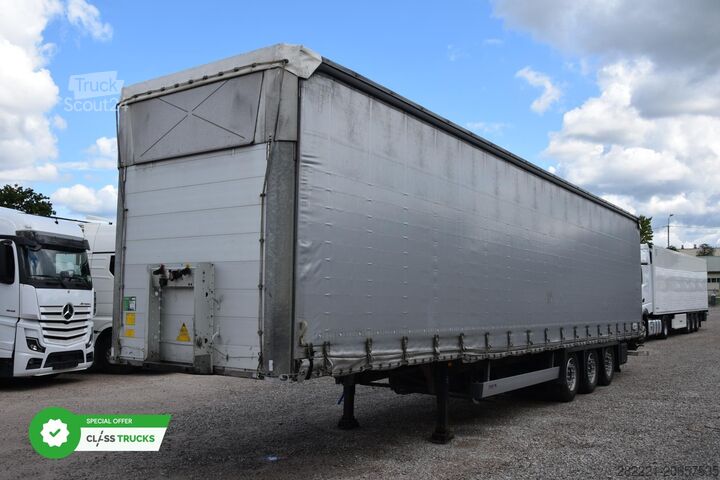 Offener Sattelanhänger mit Plane SCHMITZ CARGOBULL SCS24/L Varios