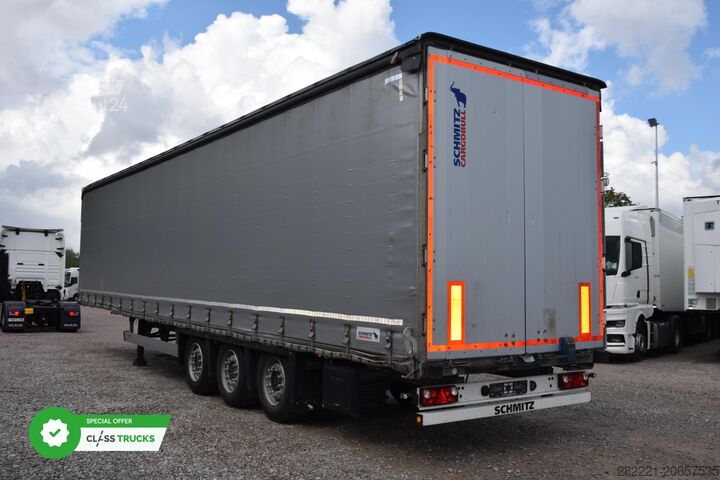 Offener Sattelanhänger mit Plane SCHMITZ CARGOBULL SCS24/L Varios