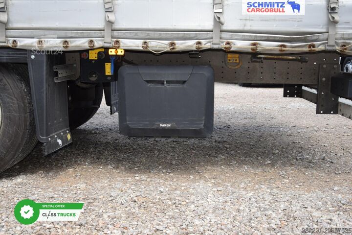 відкритий напівпричіп з тентом SCHMITZ CARGOBULL SCS24/L Varios