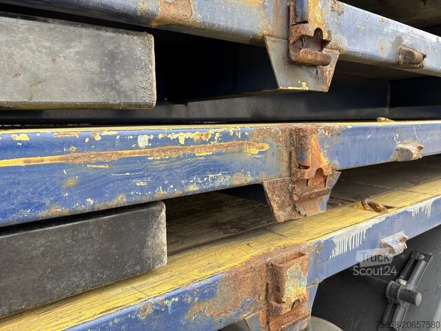 Atviras keičiamasis kėbulas Krone 7,82m BDF Plattform mehrfach