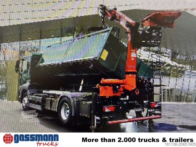 Tipvogn MAN TGS 18.400 4x2 BL, Intarder, Heckkran Terex