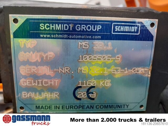 Roll-off tipper truck Iveco Stralis AD260S33Y/PS 6x2, Lenk-/Liftachse,