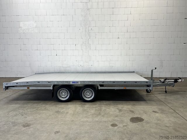 Reboque plataforma e transportador universal Hulco Carax-2 3500 Plattform/Universaltransporter