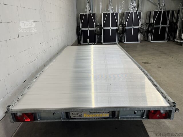 Reboque plataforma e transportador universal Hulco Carax-2 3500 Plattform/Universaltransporter