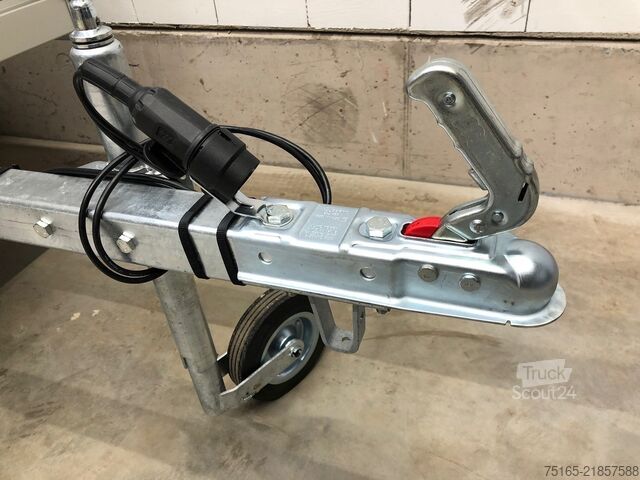 Släpvagn med lock KOCH U2 mit 2 x BWEH, Deckel, Tür Deckelanhänger