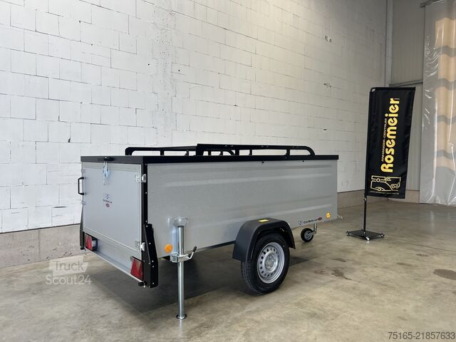 Remolque de plataforma con cubierta TPV Trailers KT-EU3 Deckelanhänger