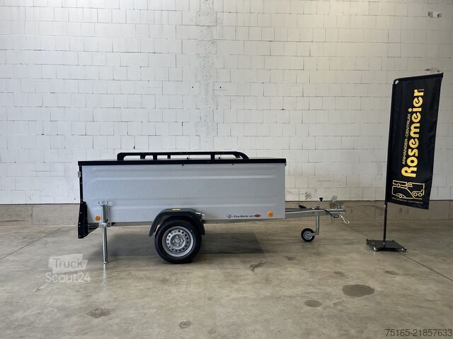 Remolque de plataforma con cubierta TPV Trailers KT-EU3 Deckelanhänger