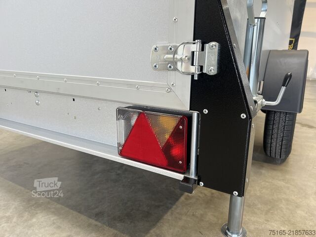 Remolque de plataforma con cubierta TPV Trailers KT-EU3 Deckelanhänger