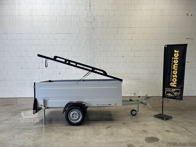 Remolque de plataforma con cubierta TPV Trailers KT-EU3 Deckelanhänger