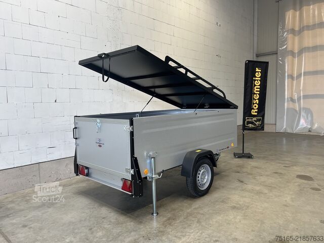 Remolque de plataforma con cubierta TPV Trailers KT-EU3 Deckelanhänger