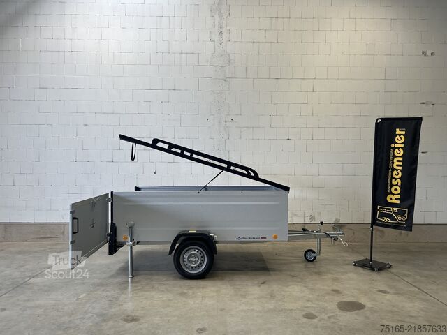 Remolque de plataforma con cubierta TPV Trailers KT-EU3 Deckelanhänger