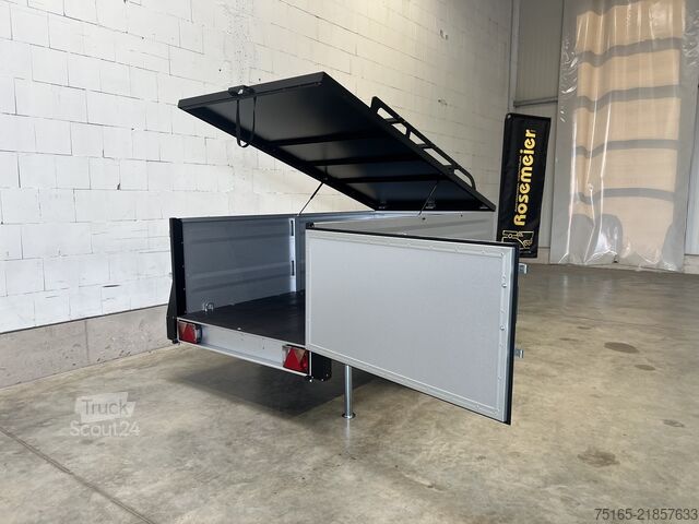 Remolque de plataforma con cubierta TPV Trailers KT-EU3 Deckelanhänger