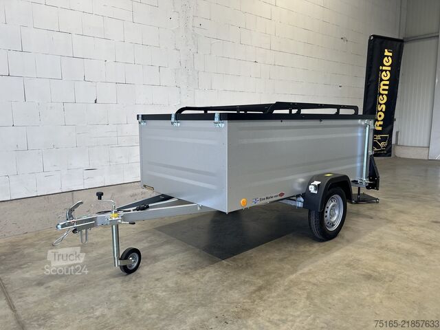 Remolque de plataforma con cubierta TPV Trailers KT-EU3 Deckelanhänger