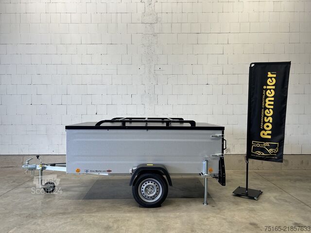 Remolque de plataforma con cubierta TPV Trailers KT-EU3 Deckelanhänger
